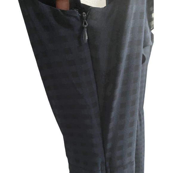 NWT Donna Karan Fit & Flare Checkered dress blue - Picture 8 of 13